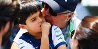 Bild zum Inhalt: Felipe Massa: Wie sein Sohn Daniel Ricciardo im Minikart bog