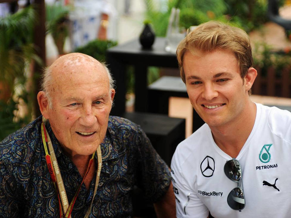 Stirling Moss und Nico Rosberg