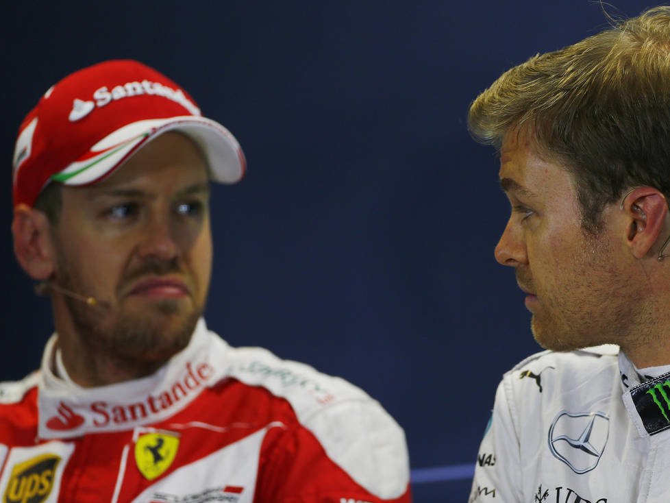 Sebastian Vettel, Nico Rosberg