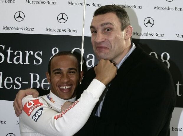 Titel-Bild zur News: Lewis Hamilton, Witali Klitschko