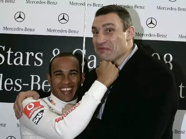 Lewis Hamilton, Witali Klitschko Titel-Bild zur News: Lewis Hamilton, Witali Klitschko