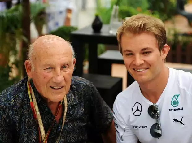 Stirling Moss und Nico Rosberg Titel-Bild zur News: Stirling Moss und Nico Rosberg