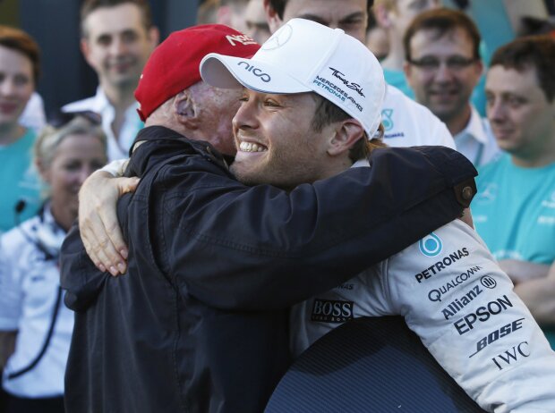 Nico Rosberg, Niki Lauda Nico Rosberg, Niki Lauda