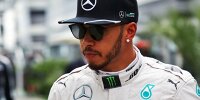 Bild zum Inhalt: "Dunkle Tage": Lewis Hamilton sieht WM-Chancen schwinden