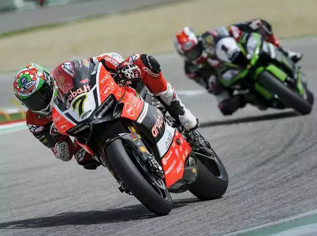 Chaz Davies, Jonathan Rea Titel-Bild zur News: Chaz Davies, Jonathan Rea