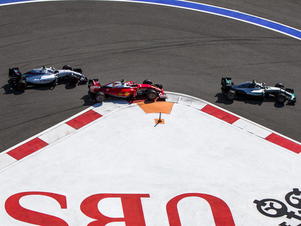 Nico Rosberg, Kimi Räikkönen, Valtteri Bottas