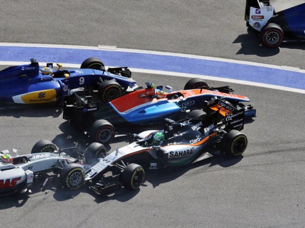 Marcus Ericsson, Rio Haryanto, Esteban Gutierrez, Nico Hülkenberg