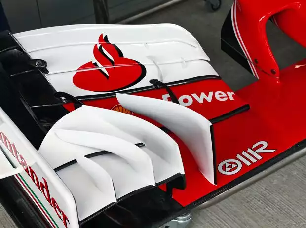 Titel-Bild zur News: Frontflügel Ferrari SF16-H