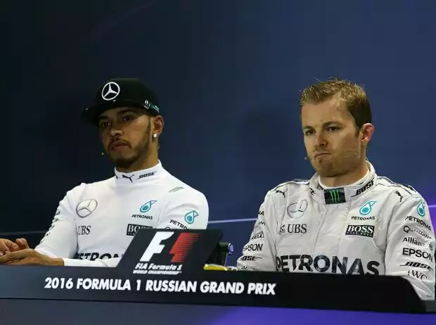 Lewis Hamilton, Nico Rosberg Titel-Bild zur News: Lewis Hamilton, Nico Rosberg