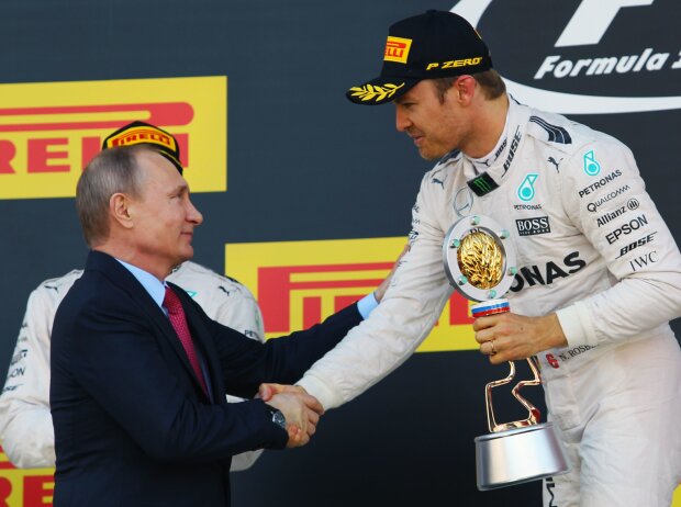 Titel-Bild zur News: Nico Rosberg, Wladimir Putin