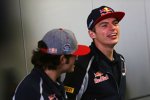 Carlos Sainz (Toro Rosso) und Max Verstappen (Toro Rosso) 