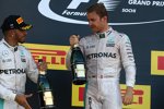 Lewis Hamilton (Mercedes) und Nico Rosberg (Mercedes) 