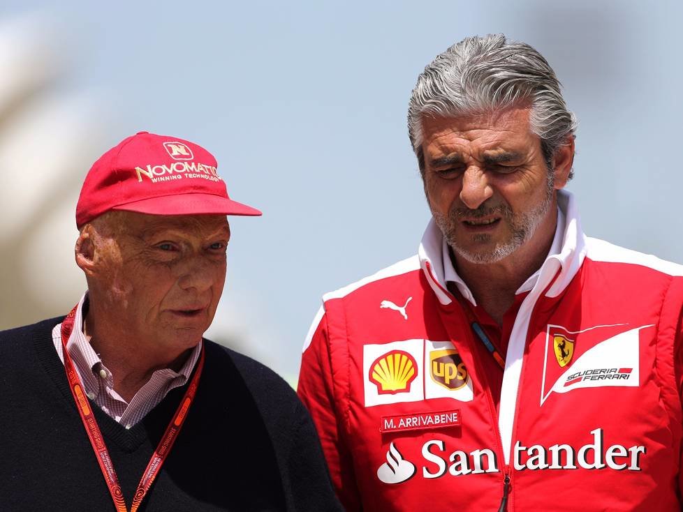 Niki Lauda, Maurizio Arrivabene