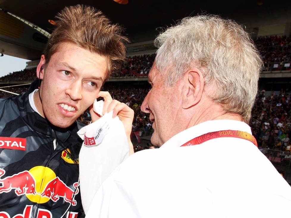 Daniil Kwjat, Helmut Marko