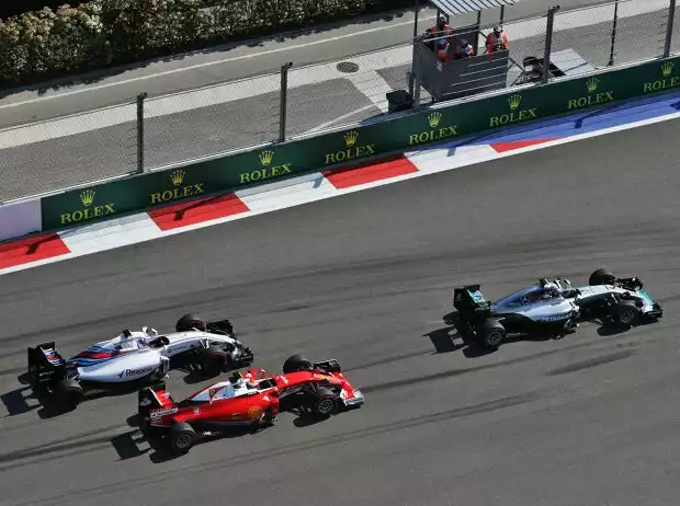 Nico Rosberg, Valtteri Bottas, Kimi Räikkönen Titel-Bild zur News: Nico Rosberg, Valtteri Bottas, Kimi Räikkönen