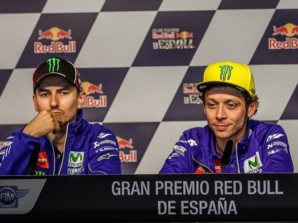 Jorge Lorenzo, Valentino Rossi, Marc Marquez
