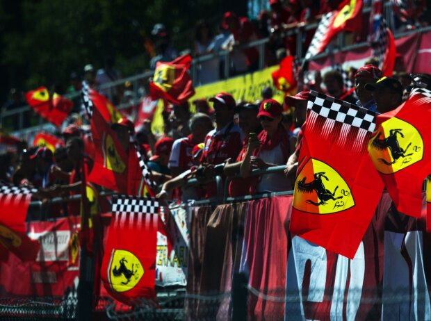 Titel-Bild zur News: Ferrari-Fans