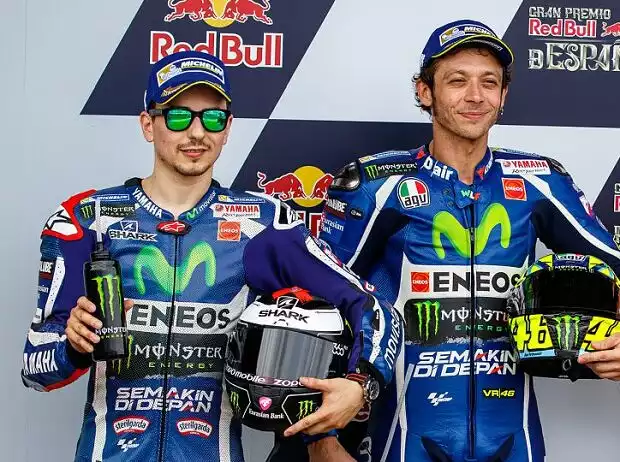 Valentino Rossi, Jorge Lorenzo, Marc Marquez Titel-Bild zur News: Valentino Rossi, Jorge Lorenzo, Marc Marquez