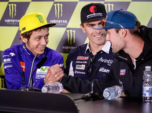 Titel-Bild zur News: Valentino Rossi, Jonas Folger