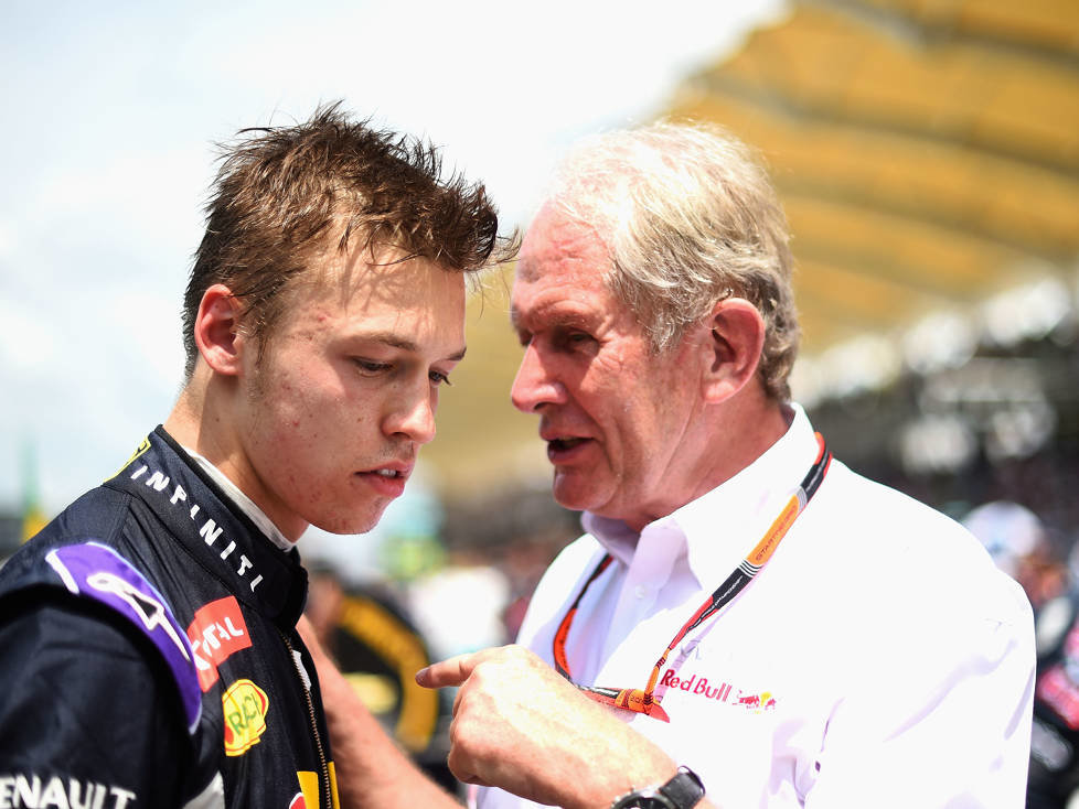 Daniil Kwjat, Helmut Marko