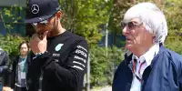 Bild zum Inhalt: Ecclestone kritisiert Hamilton: Soll weniger jammern!