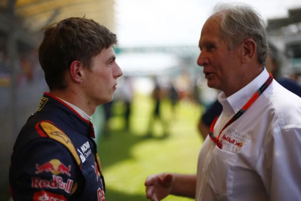 Max Verstappen Toro Rosso Scuderia Toro Rosso F1Red Bull Red Bull Racing F1 ~Max Verstappen (Red Bull) und  Helmut Marko ~    