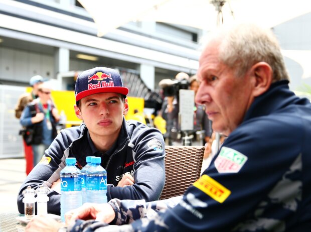 Max Verstappen und Helmut Marko