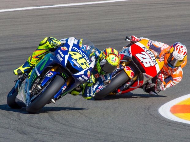 Valentino Rossi, Daniel Pedrosa