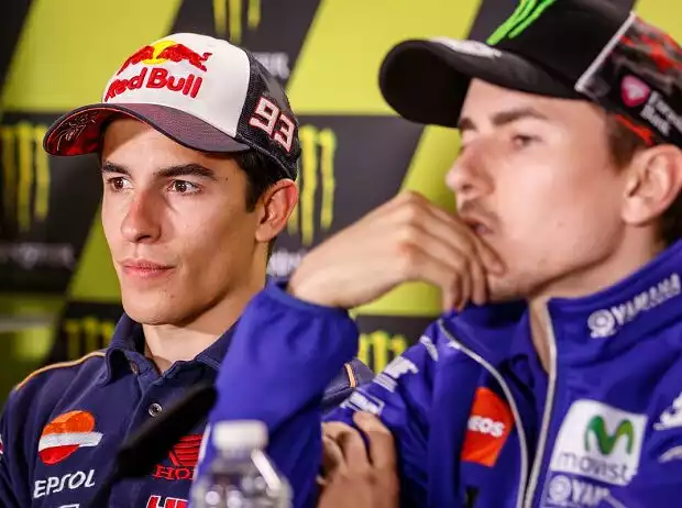 Marc Marquez, Jorge Lorenzo Titel-Bild zur News: Marc Marquez, Jorge Lorenzo