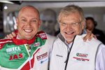 Rob Huff und Honda-Teamchef Alessandro Mariani