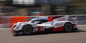 Toyota: Starkes Tempo in Spa-Francorchamps macht Mut