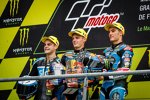 Romano Fenati, Brad Binder und Jorge Navarro 