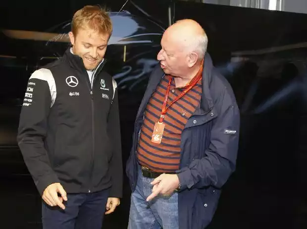 Nico Rosberg, Dieter Rencken Titel-Bild zur News: Nico Rosberg, Dieter Rencken