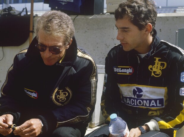Gerard Ducarouge Ayrton Senna