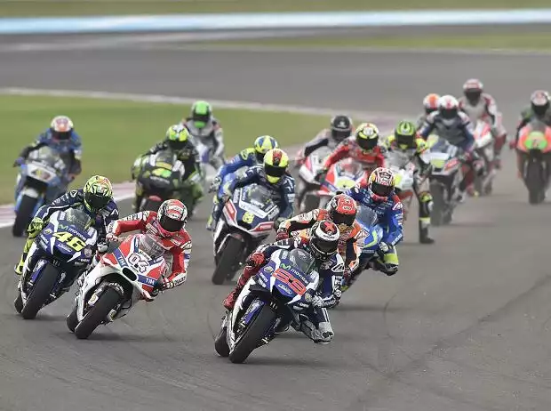 Titel-Bild zur News: MotoGP Start