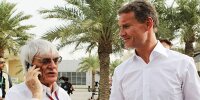 Bild zum Inhalt: Coulthard witzelt zu Ecclestone: Noch 35 Jahre Bernie-Regie?