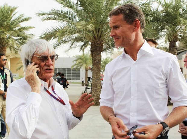 Titel-Bild zur News: Bernie Ecclestone, David Coulthard
