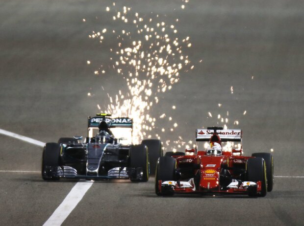 Nico Rosberg, Sebastian Vettel