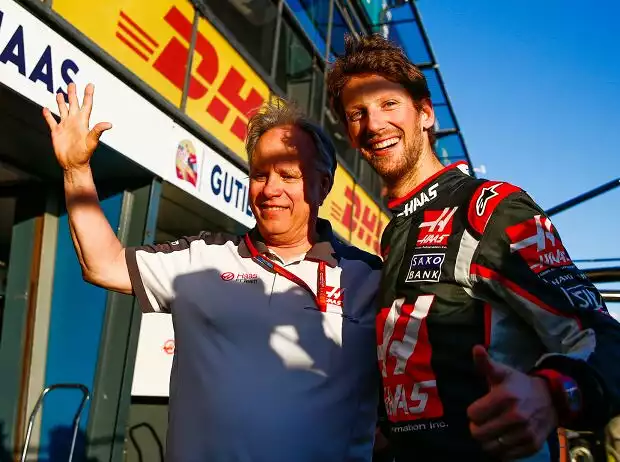 Titel-Bild zur News: Romain Grosjean, Gene Haas