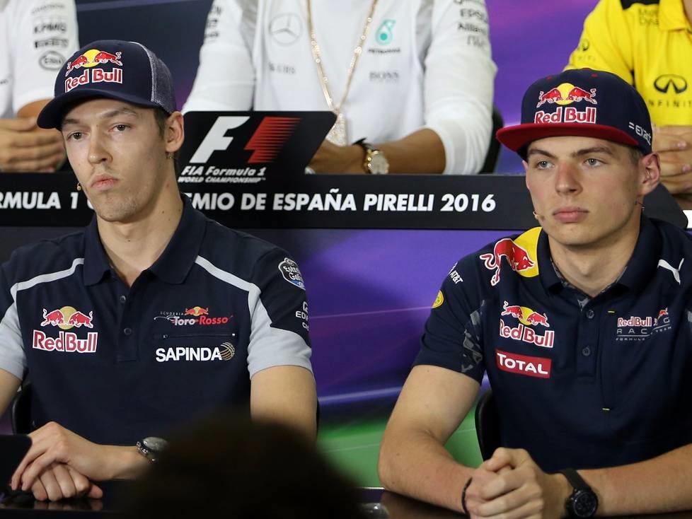 Daniil Kwjat, Max Verstappen