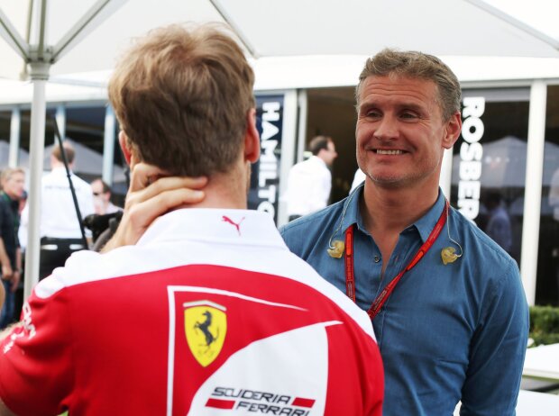 Titel-Bild zur News: David Coulthard, Sebastian Vettel