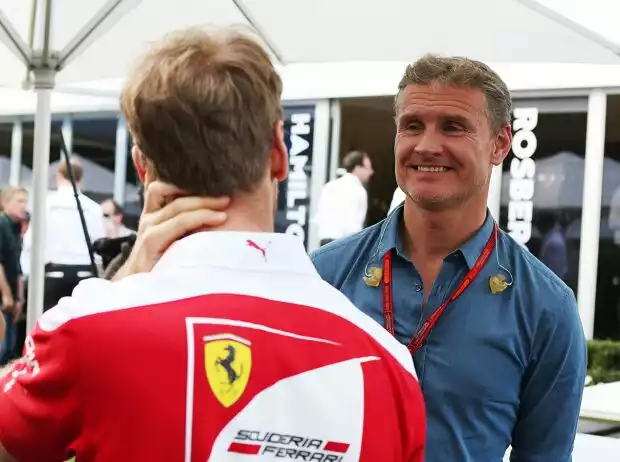 David Coulthard, Sebastian Vettel Titel-Bild zur News: David Coulthard, Sebastian Vettel