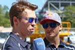 Daniil Kwjat (Toro Rosso) und Carlos Sainz (Toro Rosso) 