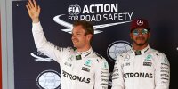 Bild zum Inhalt: Mercedes: Hamilton schlägt mit Rosberg-Abstimmung zurück
