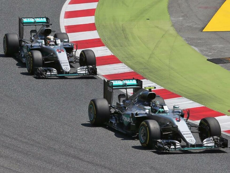 Nico Rosberg, Lewis Hamilton