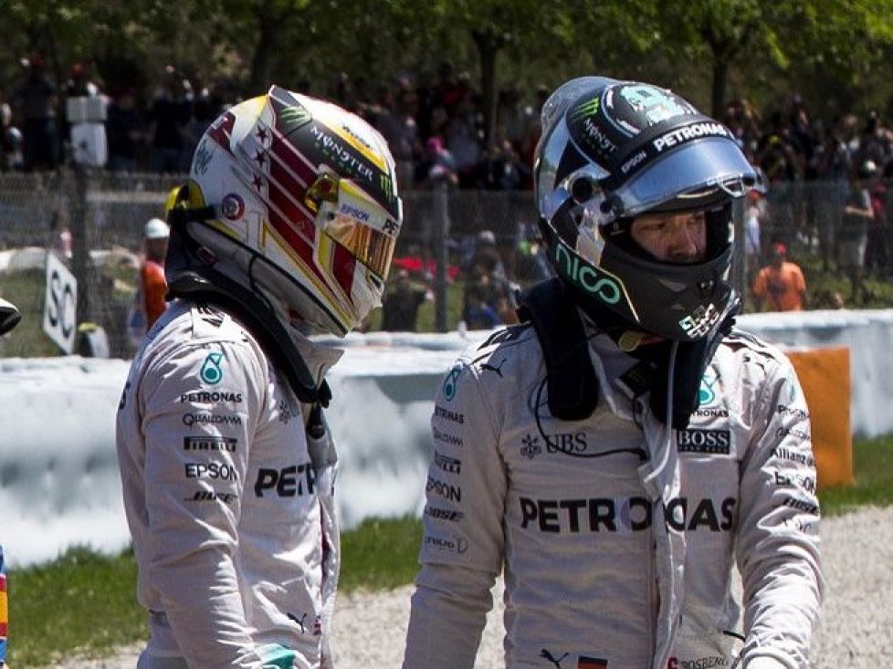 Nico Rosberg, Lewis Hamilton