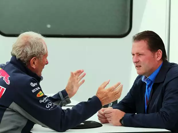 Helmut Marko, Jos Verstappen Titel-Bild zur News: Helmut Marko, Jos Verstappen