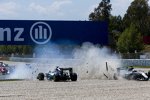 Lewis Hamilton (Mercedes) und Nico Rosberg (Mercedes) 