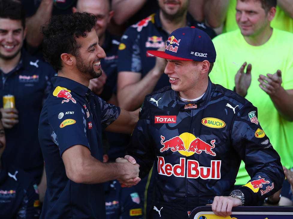 Daniel Ricciardo, Max Verstappen