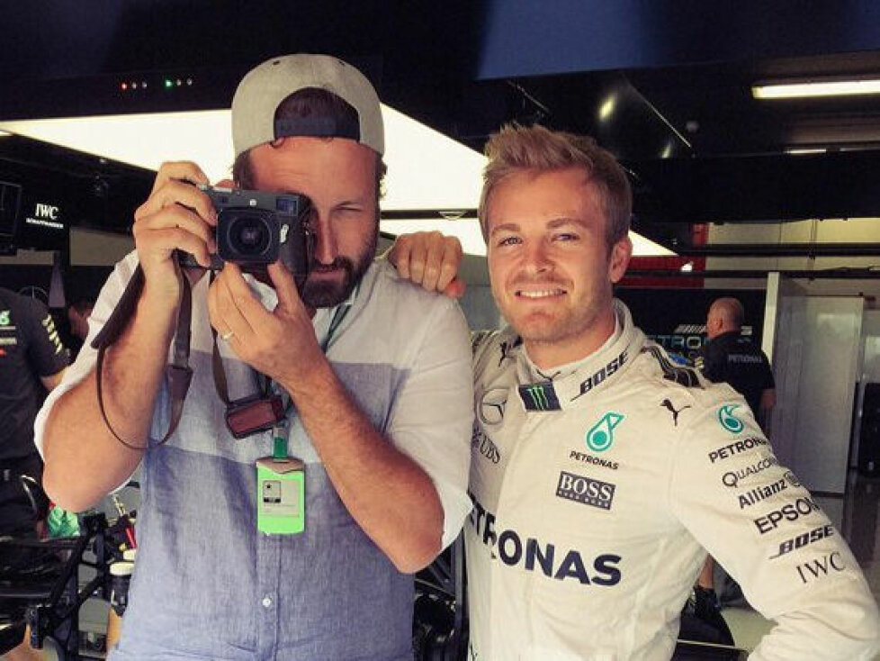 Nico Rosberg und Paul Ripke
